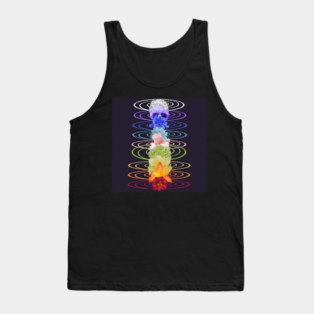 Chakras Energy Centers Tank Top by smashing_cool